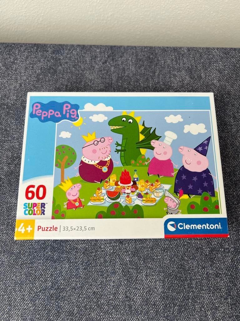 Peppa Pig Clementoni puzzel 60 stukjes, Kinderen en Baby's, Speelgoed | Kinderpuzzels, Ophalen of Verzenden, Meer dan 50 stukjes