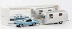 Ford Mustang '68 Blauw Airstream Caravan Jet-car 1/43 270582, Verzenden, Nieuw, Auto, Overige merken