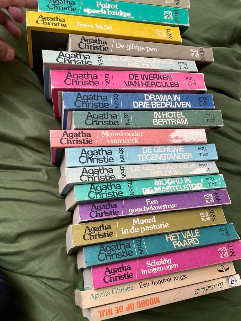 Agatha Christie boeken, Ophalen of Verzenden, Gelezen