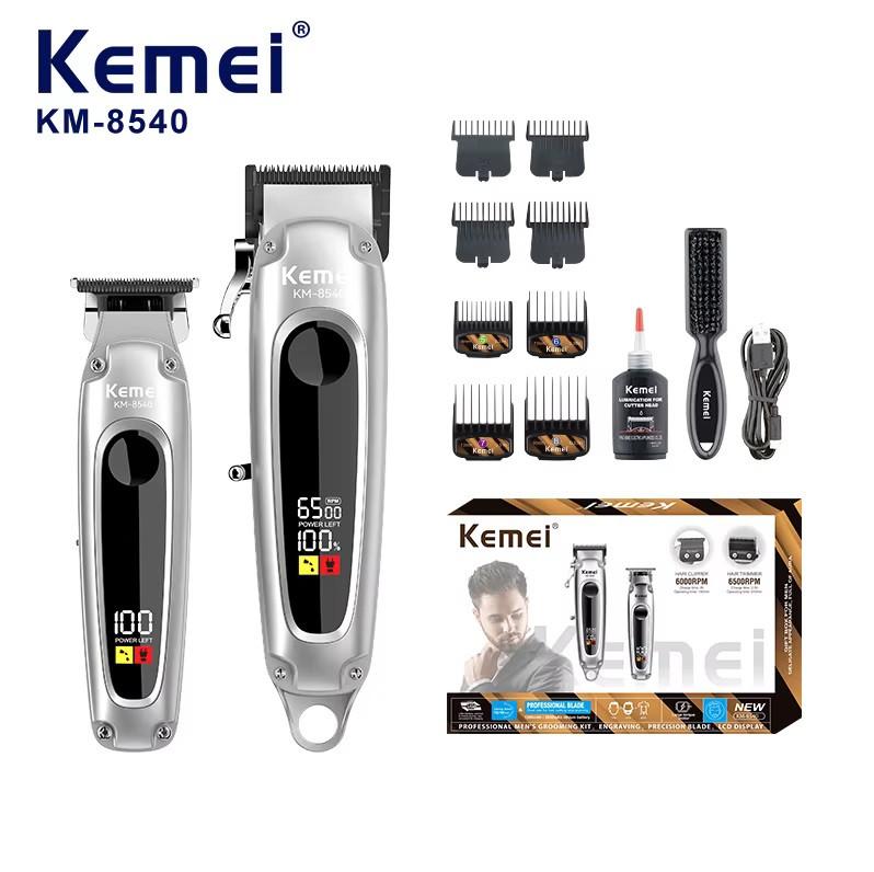 Kemei KM-8540 Draadloze Tondeuse En Haartrimmer Set, Ophalen, Nieuw, Tondeuse