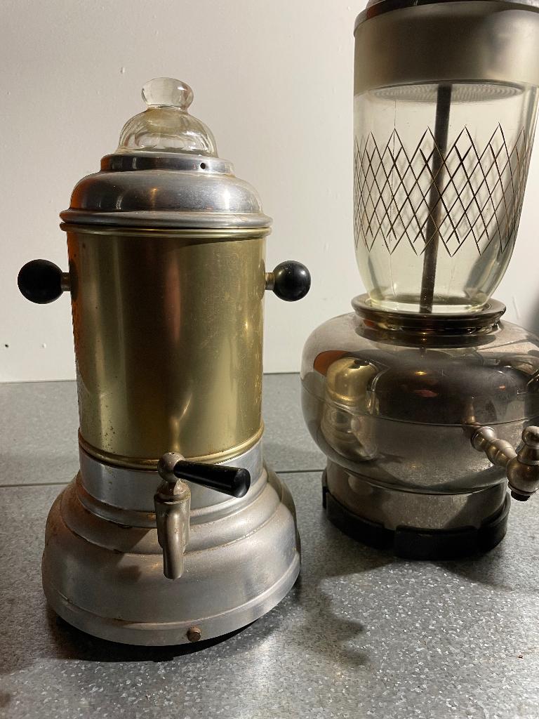 vintage percolator, Ophalen, Gebruikt, Overige modellen, Gemalen koffie