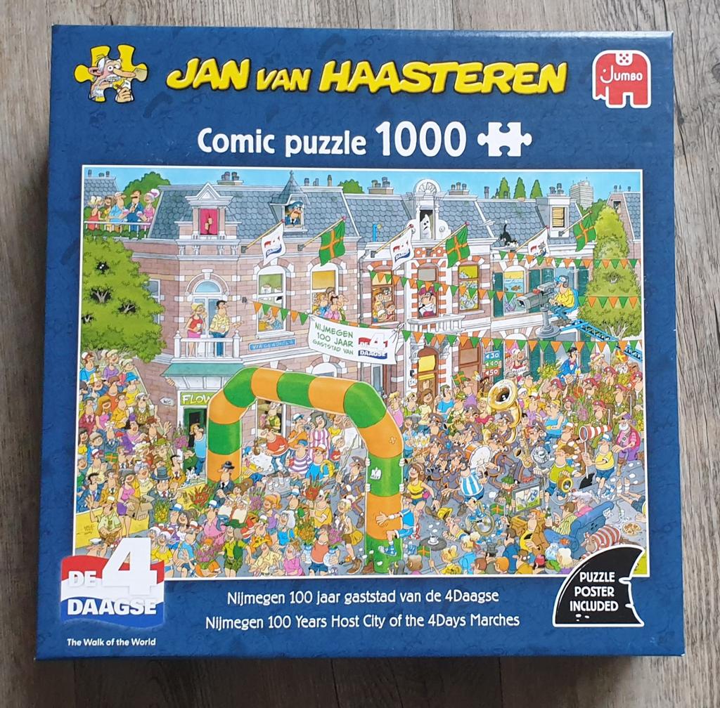 Jan van haasteren 1000, Ophalen of Verzenden, 500 t/m 1500 stukjes, Zo goed als nieuw