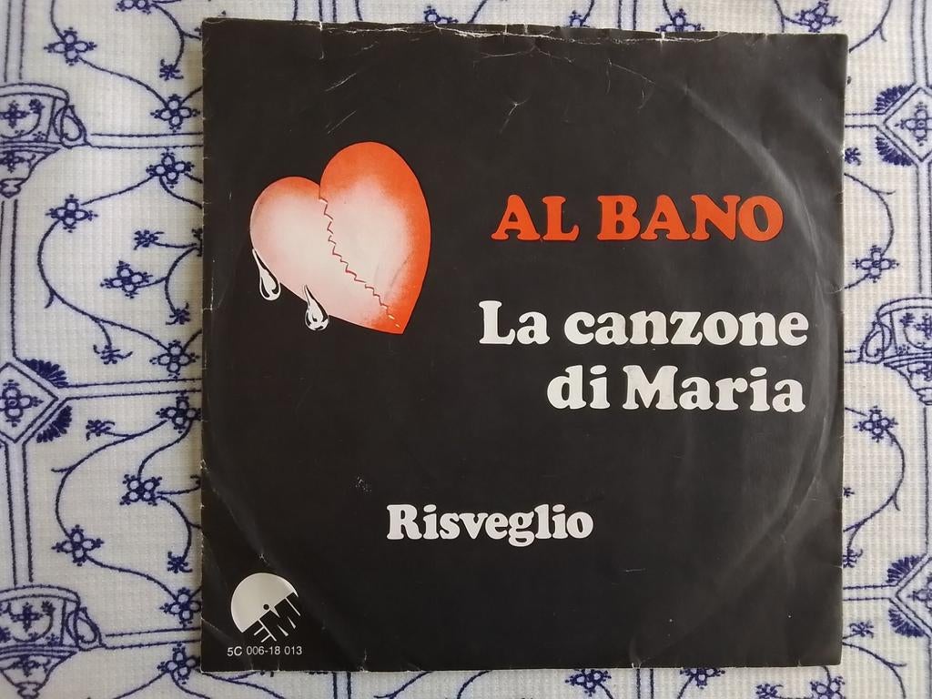 Al bano              La canzone di maria, Cd's en Dvd's, Ophalen of Verzenden, Zo goed als nieuw, Pop, Single