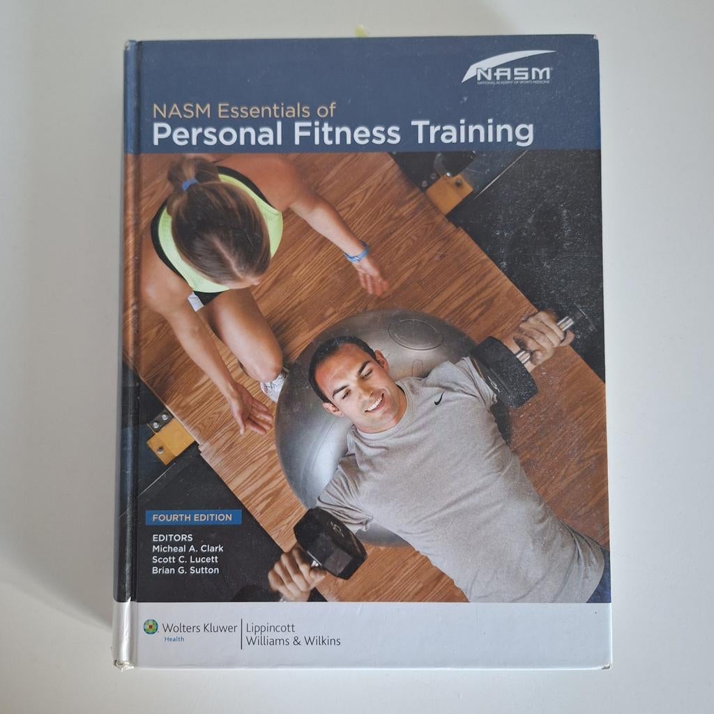 NASM Essentials of Personal Fitness Training, 4th Edition, Boeken, Studieboeken en Cursussen, Alpha, Ophalen of Verzenden