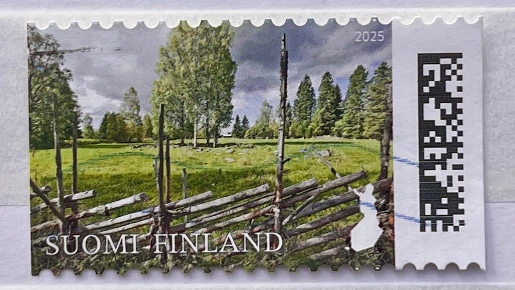 Postzegel Finland 2025 Nationale landschappen, Verzenden, Finland, Gestempeld