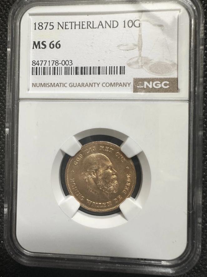 Netherlands - 1875 - Willem III - 10 Gulden, Postzegels en Munten, Munten | Nederland, Ophalen of Verzenden, Koning Willem III