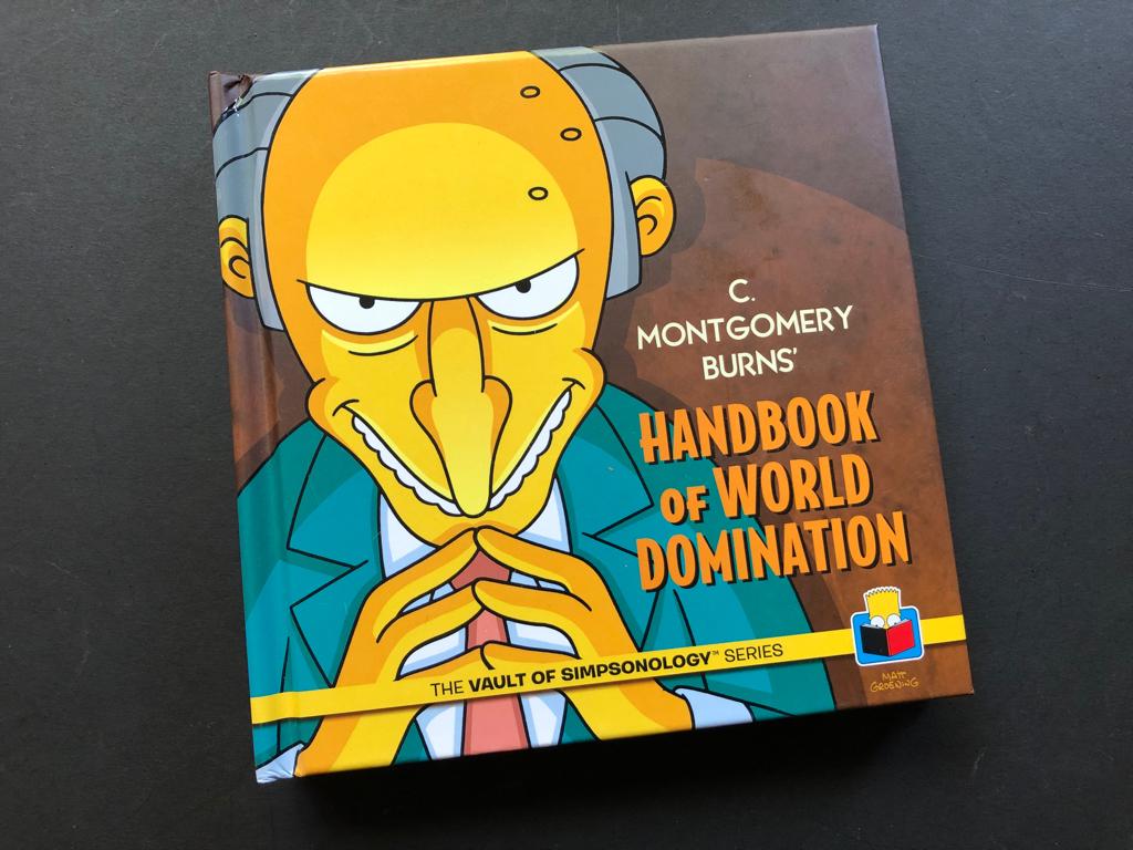 C. Montgomery Burns' Handbook of World Domination, Eén comic, Amerika, Ophalen of Verzenden, Zo goed als nieuw