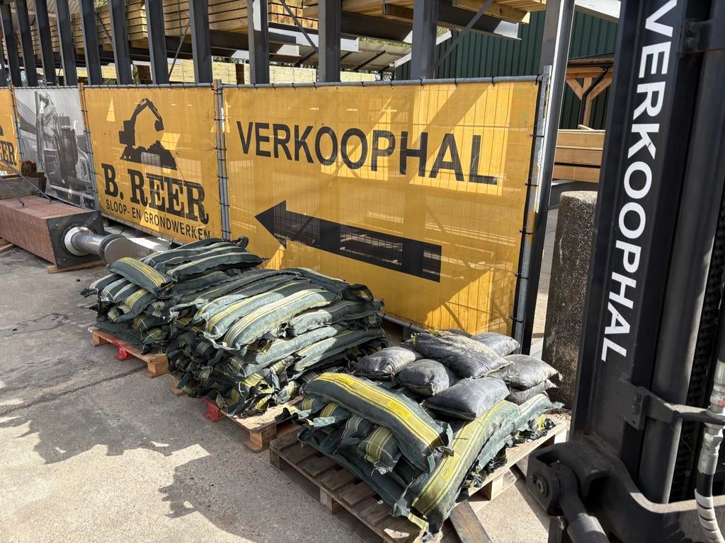 Zandslurven / Ballastzakken, Ophalen, Overige materialen, Gebruikt, Overige typen