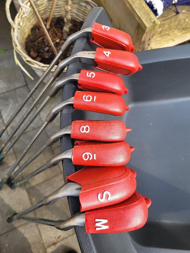 Unieke volledige Vintage Heren Golfset Ram – als nieuw, Ophalen, Zo goed als nieuw, Set, Overige merken
