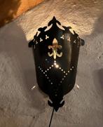 Decoratie lamp met Franse lelie, Ophalen of Verzenden, Gebruikt, Metaal