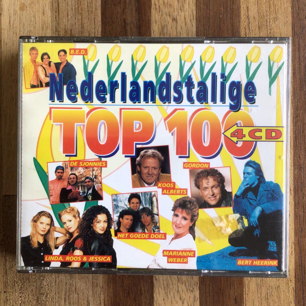 Nederlandstalige Top 100 - 4 cd-box, Ophalen of Verzenden, Zo goed als nieuw, Nederlandstalig