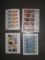 Nederland 2004 t/m 2008, 10 vellen, Gestempeld., Verzenden, Na 1940, Gestempeld