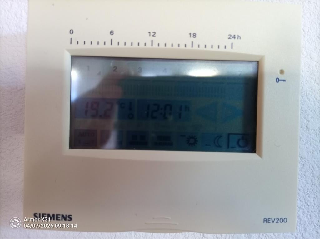 REV200 Siemens kamerthermostaat, Doe-het-zelf en Verbouw, Ophalen of Verzenden