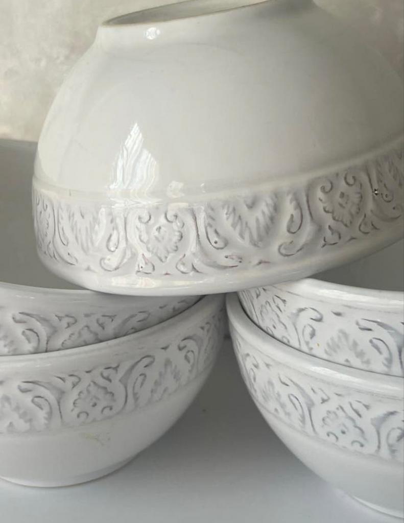 Set van 5 Zara Home kommen, Huis en Inrichting, Keuken | Servies, Gebruikt, Ophalen of Verzenden, Kom(men), Overige stijlen