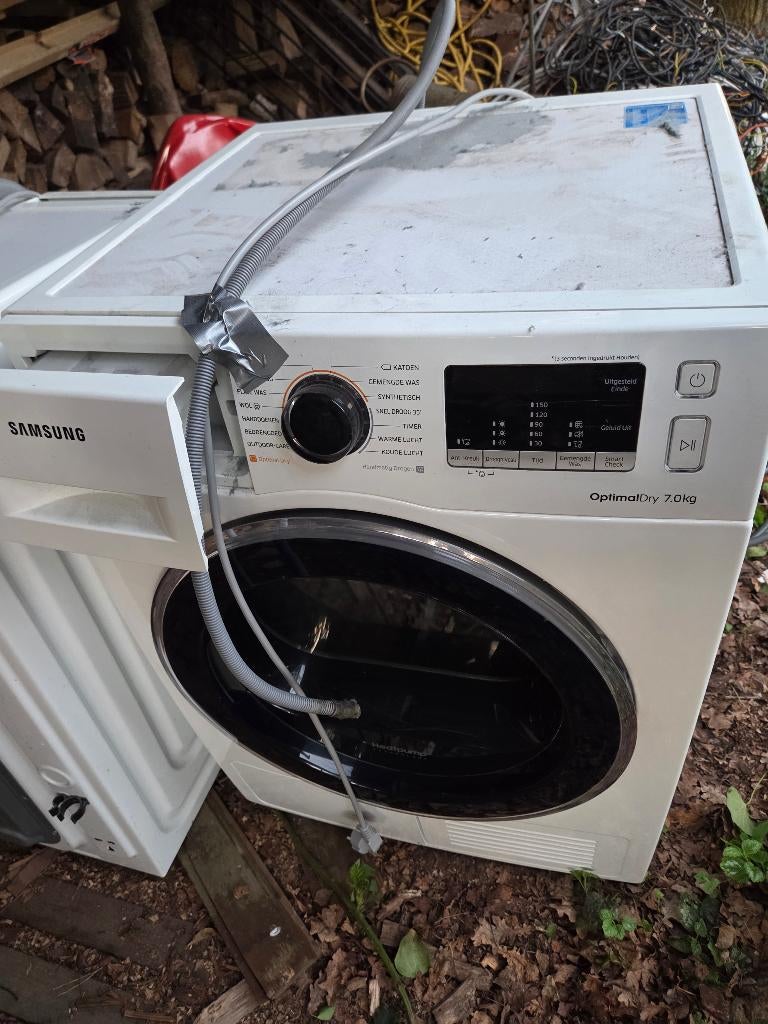 Samsung Wasdroger, Witgoed en Apparatuur, Ophalen, 1200 tot 1600 toeren, Gebruikt, 8 tot 10 kg