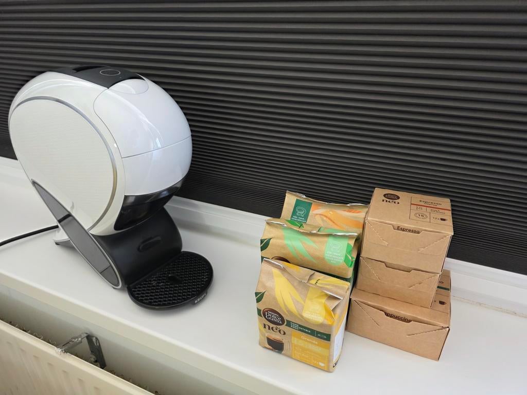 Z.g.a.n. Krups Dolce Gusto NEO, 10 kopjes of meer, Koffiemachine, Ophalen of Verzenden, Zo goed als nieuw