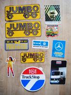 11 oude vrachtwagenstickers,ongebruikt,Jumbo,MAN,Mercedes, Ophalen of Verzenden, Gebruiksvoorwerp