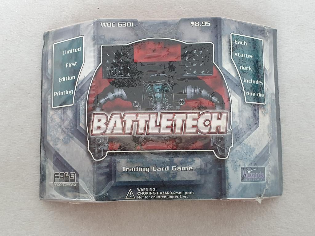 Battletech: Starter Deck WOC 6301 (nieuw) (3), Ophalen of Verzenden, Nieuw, Overige soorten