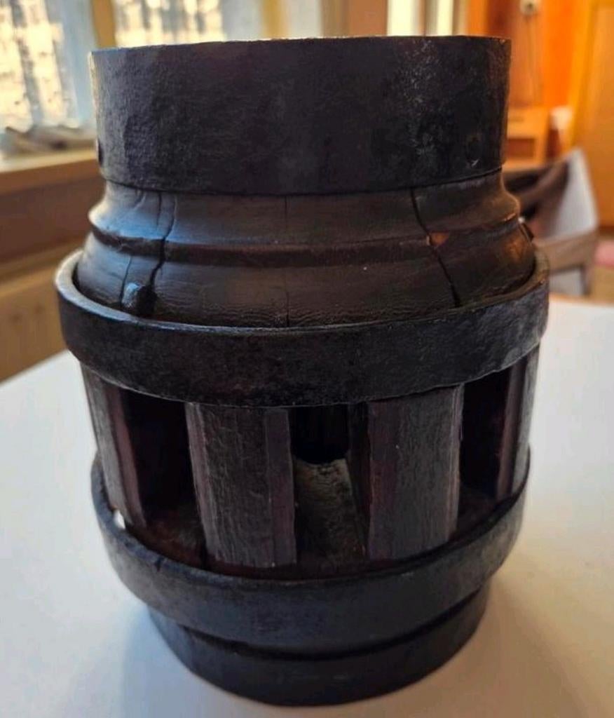 Karrenwiel naaf - decoratie, Ophalen of Verzenden