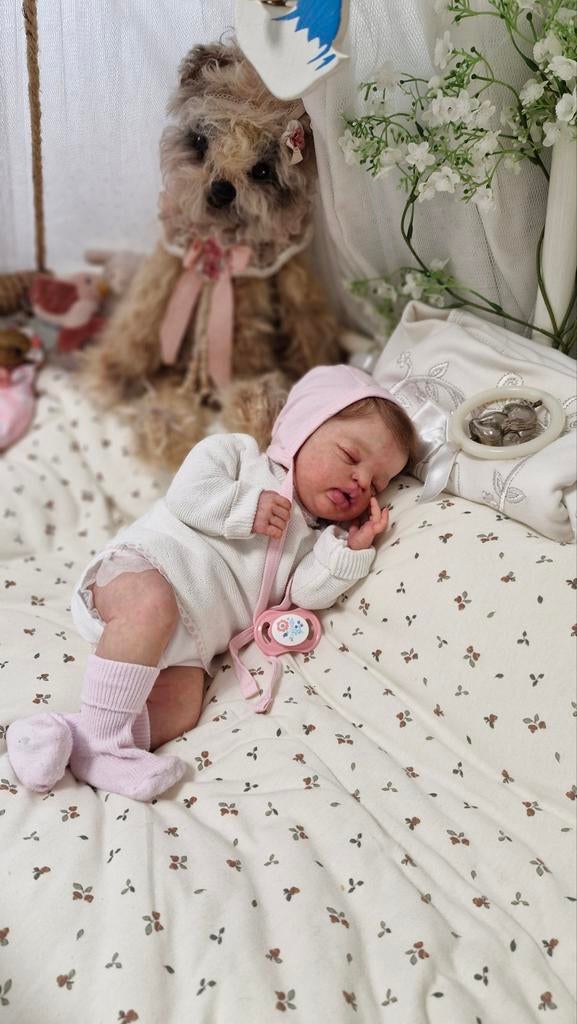 Reborn baby Raleigh -.Marita Winters, Verzamelen, Poppen, Ophalen of Verzenden, Nieuw, Overige typen, Levensecht of Reborn