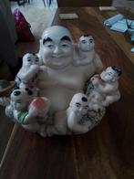 Lachende Boeddha beeld met kinderen, Ophalen, Mens