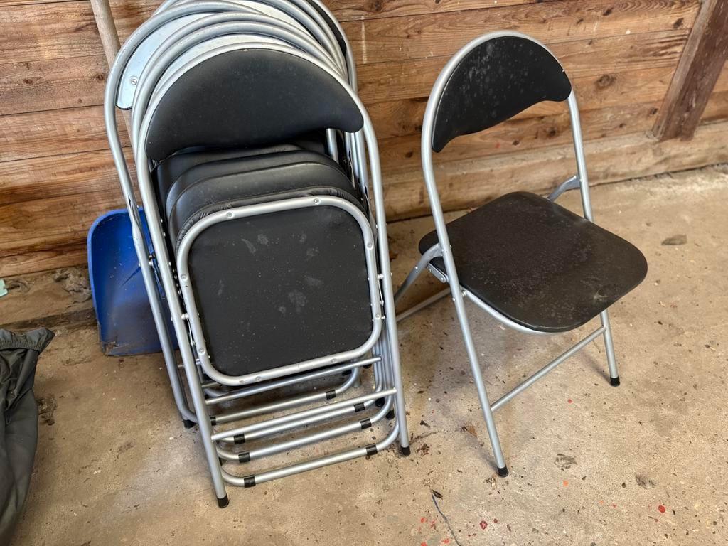 Klapstoelen, Ophalen, Zo goed als nieuw, Campingstoel