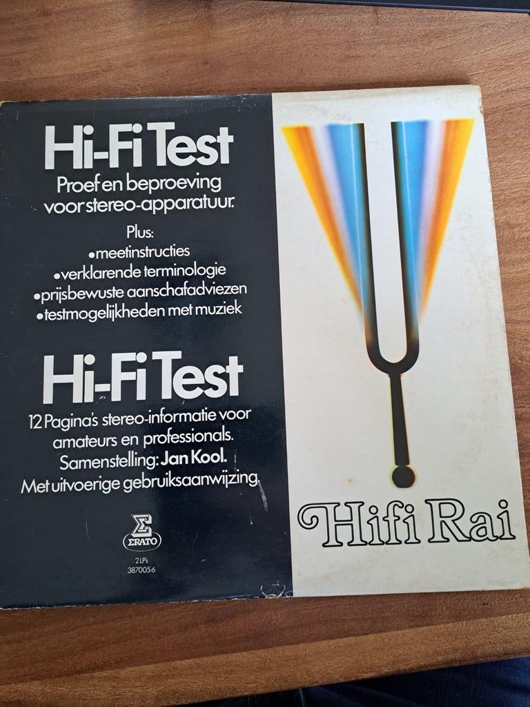 Hi-Fi Test Hifi Rai Vinyl Album - Stereo Apparatuur Test, Ophalen of Verzenden, Gebruikt, 12 inch