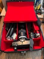 Te koop foto camera en wat toebehoren, Audio, Tv en Foto, Fotocamera's Analoog, Ophalen, Gebruikt, Spiegelreflex, Overige Merken