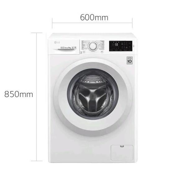 LG F4J5VN3W Direct Drive wasmachine, Ophalen, 1200 tot 1600 toeren, 8 tot 10 kg, Handwasprogramma