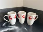 3x rendier kerst mok of mokken, Ophalen of Verzenden, Zo goed als nieuw, Overige stijlen, Kop(pen) en/of Schotel(s)