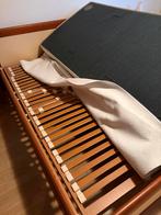 Elektrische lattenbodems met Auping Cresto matrassen 90x200, Huis en Inrichting, Slaapkamer | Matrassen en Bedbodems, Ophalen