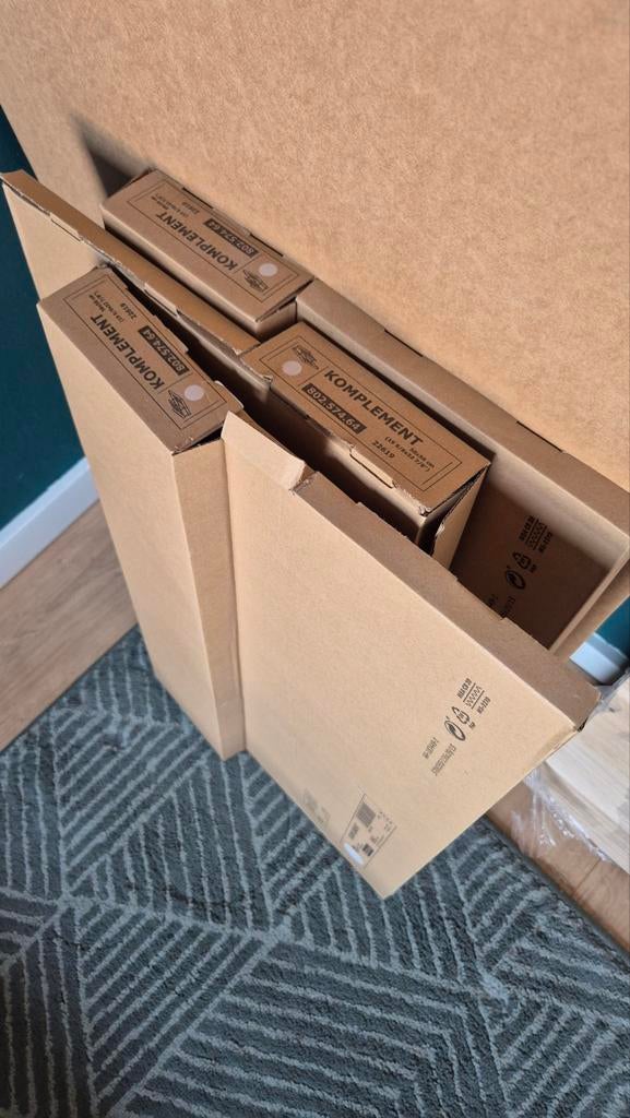 3x Ikea KOMPLEMENT schoenenrek, nieuw in doos, Ophalen, Doos, Minder dan 50 cm, Minder dan 40 cm