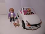 playmobil cabrio met vrouw en hondje,  set nr 5585, Ophalen of Verzenden, Zo goed als nieuw