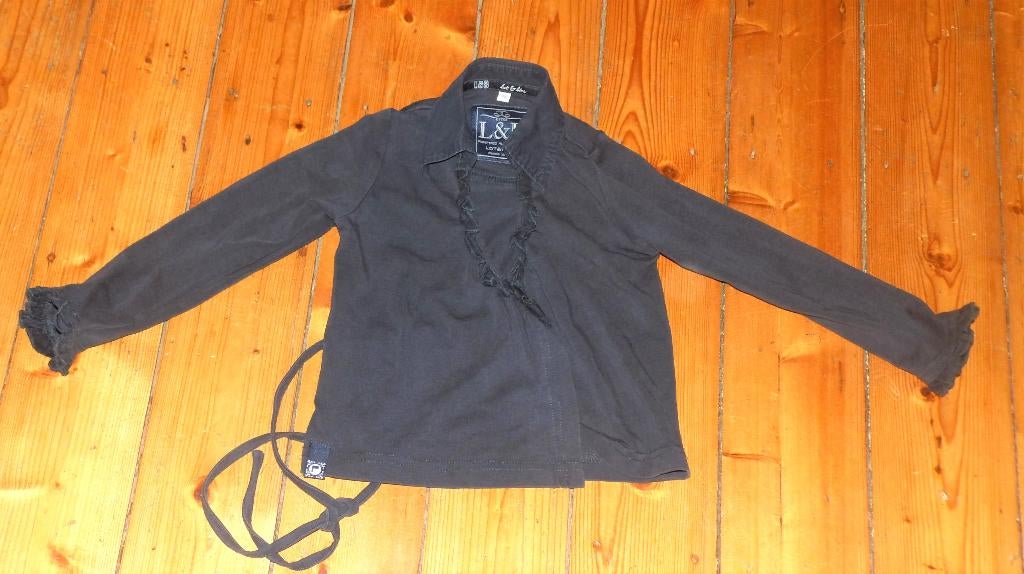 mooi Lot & Binc overslag shirt 98, Meisje, Lot & Binc, Ophalen of Verzenden, Zo goed als nieuw