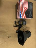 Nieuw! Megafoon 12V universieel met sirene 7 tonig, Overige merken, Overige typen, Nieuw, Ophalen of Verzenden