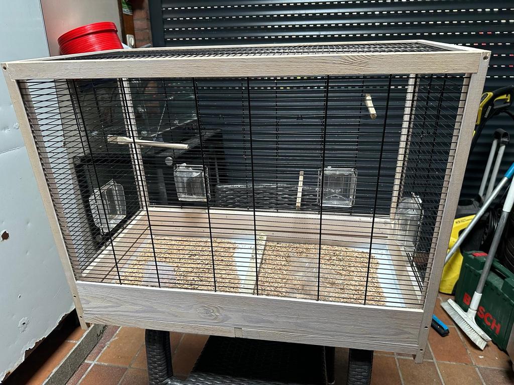 Vogel/knaagdieren kooi, Dieren en Toebehoren, Vogels | Hokken en Kooien, Ophalen, Hout, Vogelkooi