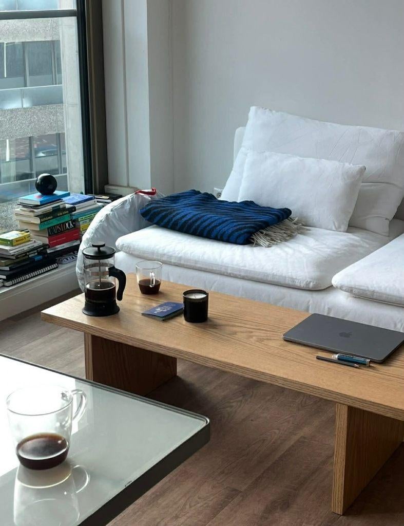 Oak Table - Tokyo from NorthDeco, Ophalen, Eikenhout, 100 tot 150 cm, Minimal