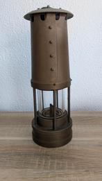 Mooie oude mijnwerkerslamp, Antiek en Kunst, Ophalen of Verzenden
