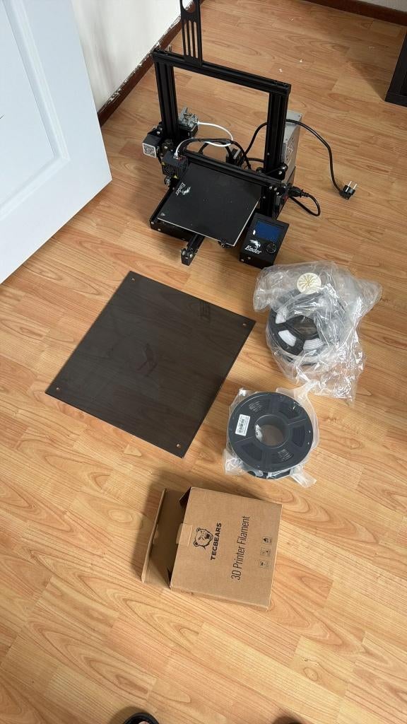 Creality Ender 3 3D-Printer Bundel, Ophalen, Zo goed als nieuw, Creality