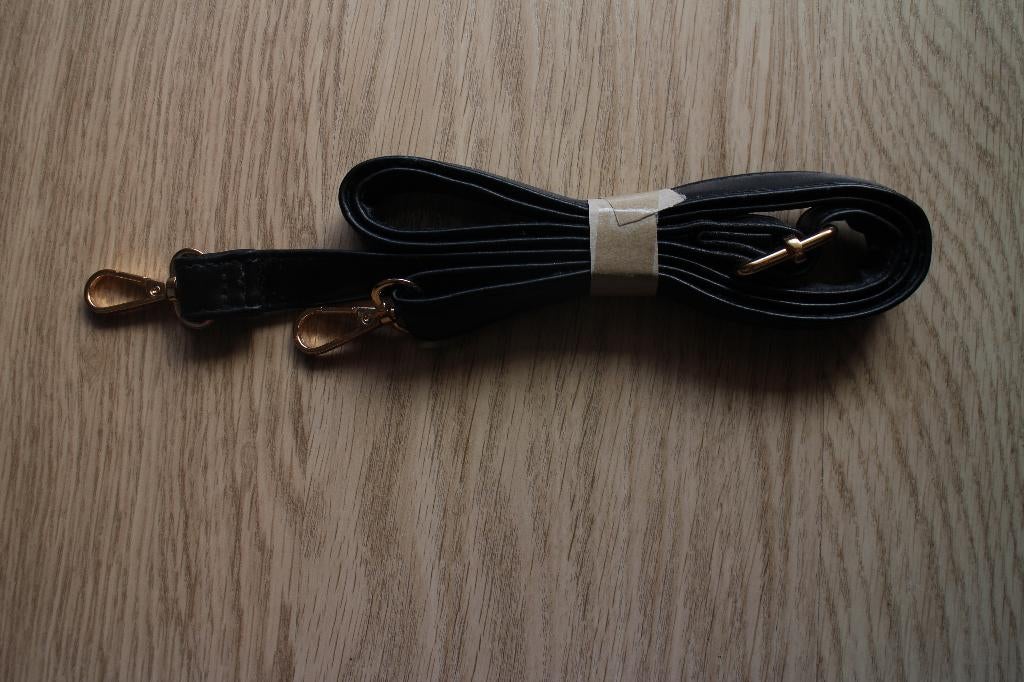 1x NIEUW Dames Zwarte Tassen Riem, Ophalen of Verzenden, Nieuw, Zwart, Overige merken