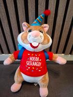 Geslaagd Hamster Knuffel met Rugzak - Hoera Geslaagd!, Ophalen of Verzenden, Zo goed als nieuw, Overige typen