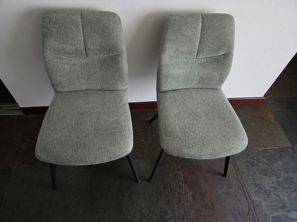 2 
Eetkamerstoelen Kaavi
Stof Mito
Kleur 55 green, Huis en Inrichting, Stoelen, Ophalen, Twee, Overige kleuren, Zo goed als nieuw