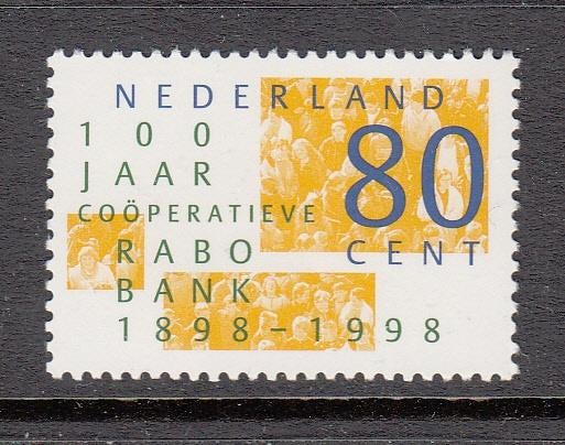 451 - Nederland nvph 1764 postfris , 100 jaar Rabobank, Postzegels en Munten, Postzegels | Nederland, Verzenden, Na 1940, Postfris