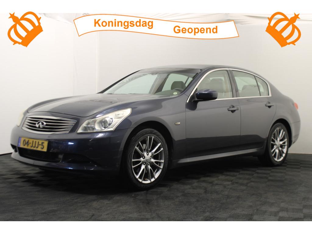 Infiniti G 37 AWD |Camera|Navi|Stoelverw.| (bj 2009), Automaat, 3696 cc, Gebruikt, Beige