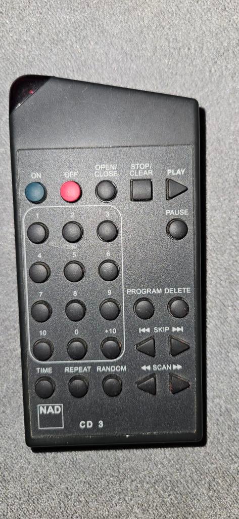 NAD afstandsbediening CD 3, Ophalen of Verzenden, Gebruikt, Origineel