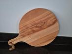 Kaasplank borrelplank snijplank plank hout rond handvat, Huis en Inrichting, Ophalen of Verzenden