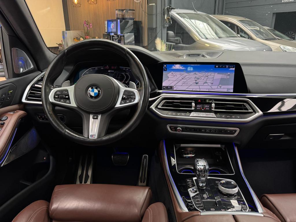 BMW X5 XDrive45e M-Sport|Laser|Bowers&Wilkens|SKY|HUD|Pano|M, Auto's, BMW, Gebruikt, Zwart, Vierwielaandrijving, Hybride Elektrisch/Benzine