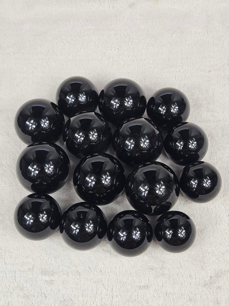 Partij regenboog obsidiaan bollen, Ophalen of Verzenden