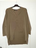 Kakigroene / donkergroene blouse maat 40 van Atmosphere, Maat 38/40 (M), Atmosphere, Ophalen of Verzenden, Zo goed als nieuw