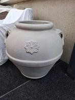 Stenen bloempot, paraplubak, Ophalen